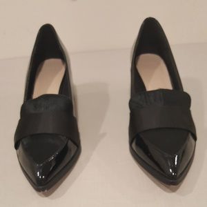 ASOS Patent leather/Fur loafers